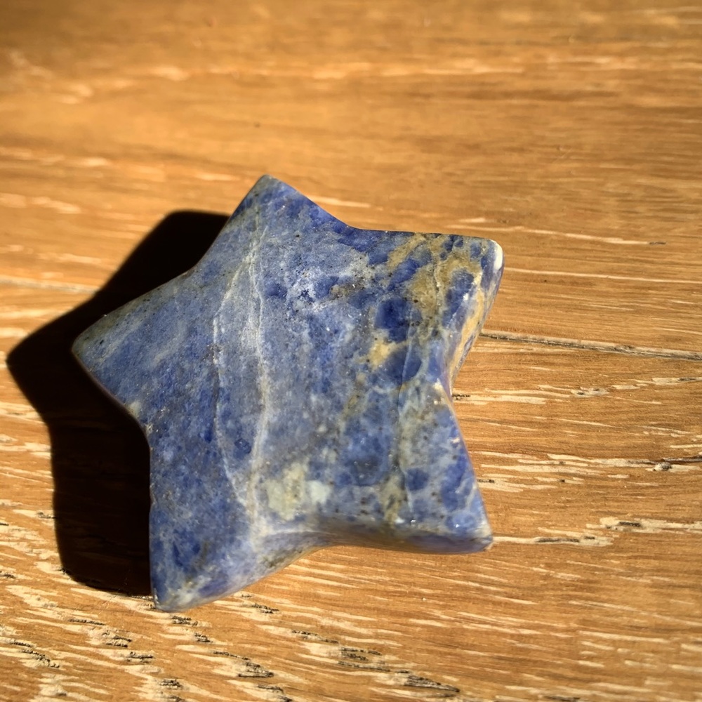 ★ A blue star stone ★